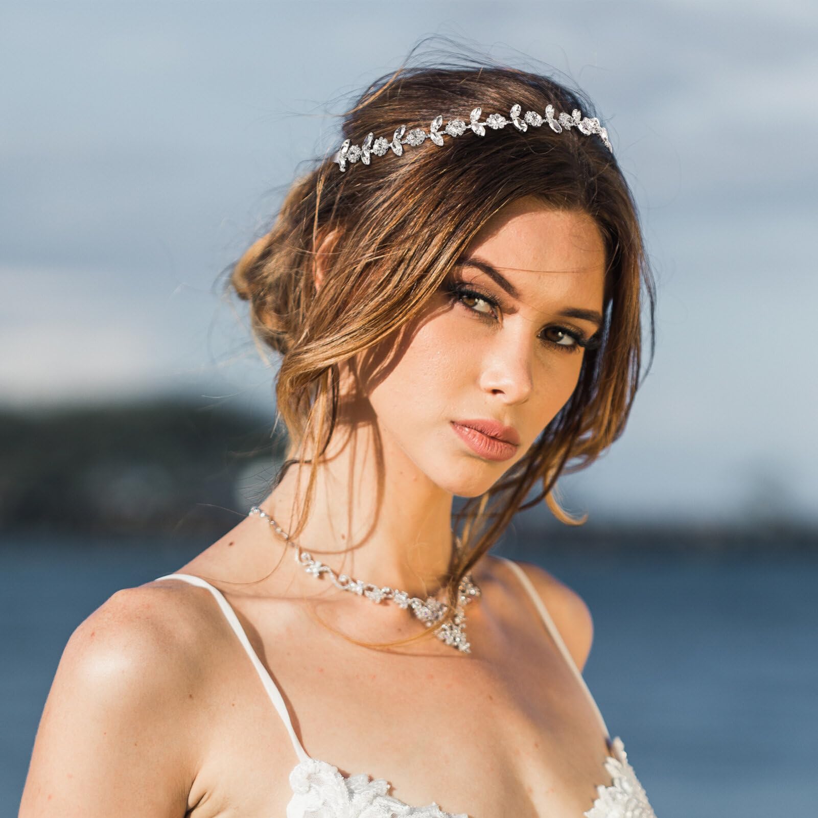 GALPADA Bridal Hair Accessories Set - Rhinestone Headbands, Hair Ties & Wedding Hairpieces for Women & Girls - Elegant Alloy Hair Jewelry for Brides, Bridesmaids & Special Occasions | Perfect for Weddings, Prom, Parties & Formal Events