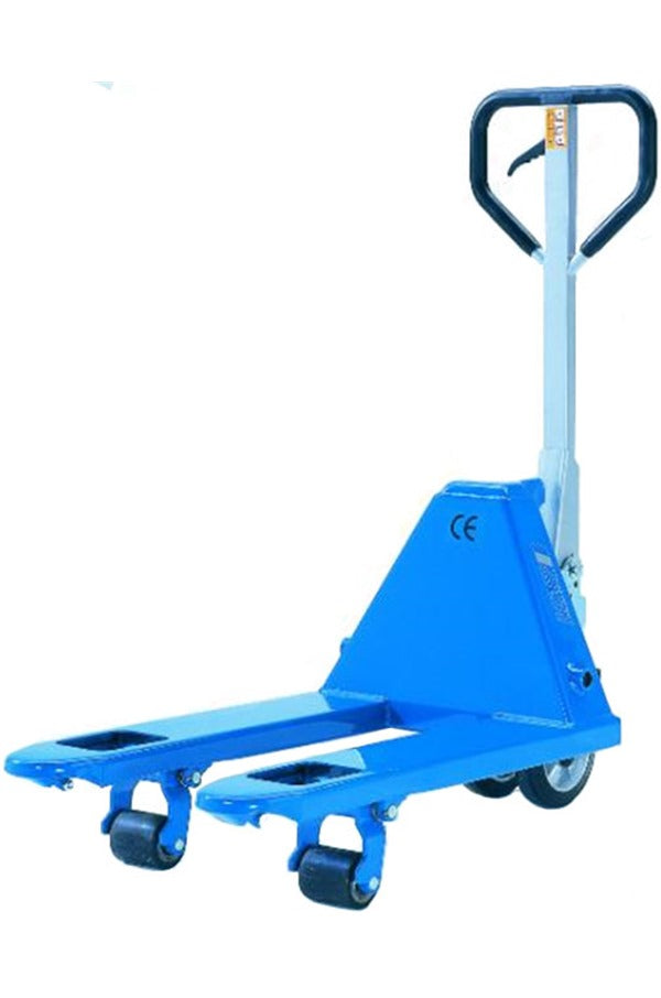 Pfaff PROLINE Short Fork Hand Pallet Truck - Heavy Duty Manual Pallet Jack for Warehouse, Loading Dock & Industrial Use - Compact Design for Narrow Aisles & Tight Spaces