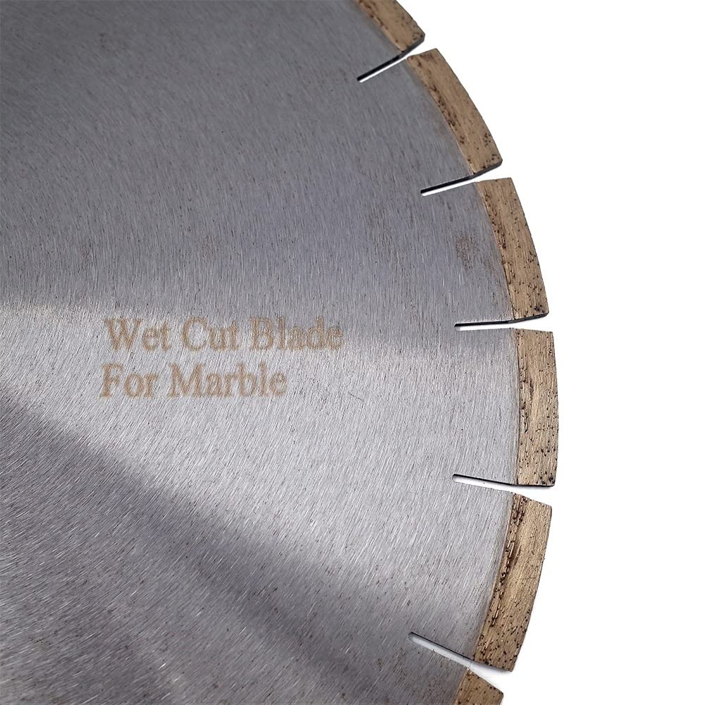 Premium 350mm Diamond Saw Blade - Silent Marble & Granite Cutting Disc for Professional Stone Work - Ideal for Granite, Concrete, Marble Tile Cutting (Outer Diameter: 350mm) - Perfect for Countertop Installation, Masonry Projects & DIY Home Renovations