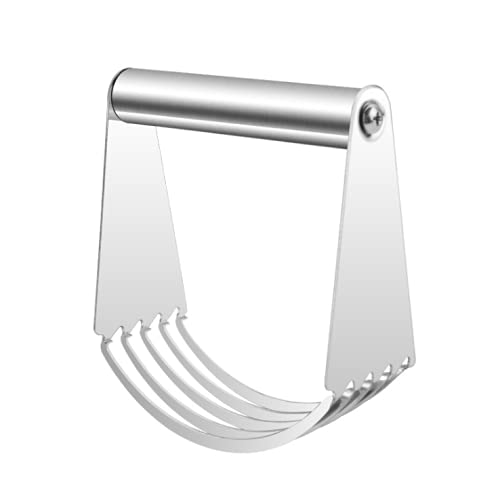 Professional Stainless Steel Dough Blender - Pastry Cutter & Flour Mixer for Baking | Heavy Duty Kitchen Tool for Pies, Cookies & Pastry Dough | Perfect for Home Bakers & Professional Chefs