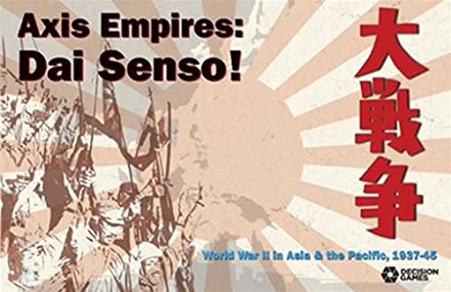 Axis Empires: Dai Senso! - WWII Strategy Board Game for Adults - Historical War Simulation & Military Tactics Game - Perfect for Game Nights & History Enthusiasts