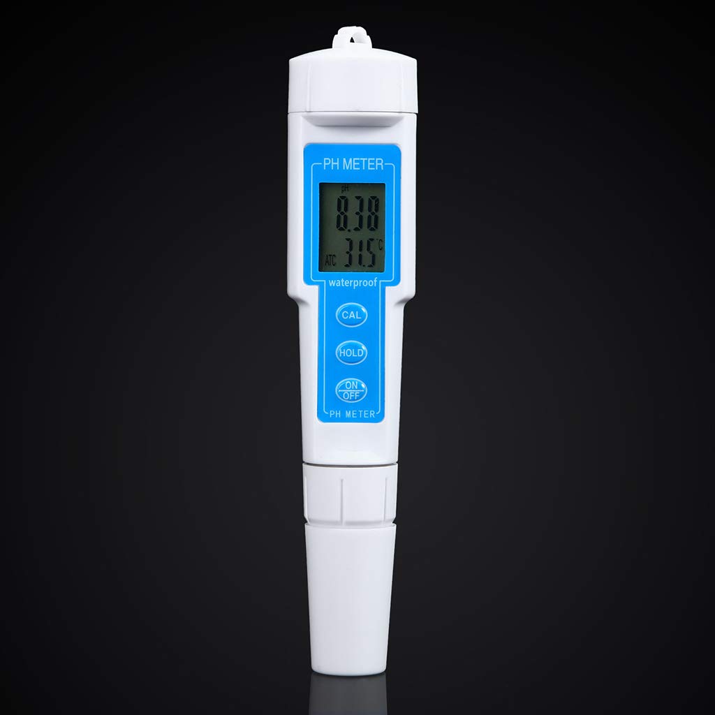 CALANDIS Digital pH Meter - High Precision Water Tester for Drinking Water, Aquariums, Hydroponics & Pools | Home, Lab & Garden Use