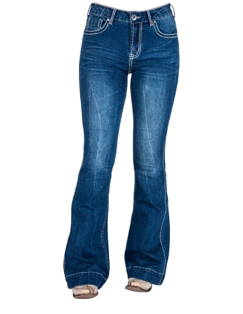 Cowgirl Tuff Western Jeans for Women - Stylish & Durable Denim Pants for Riding, Rodeo & Everyday Wear