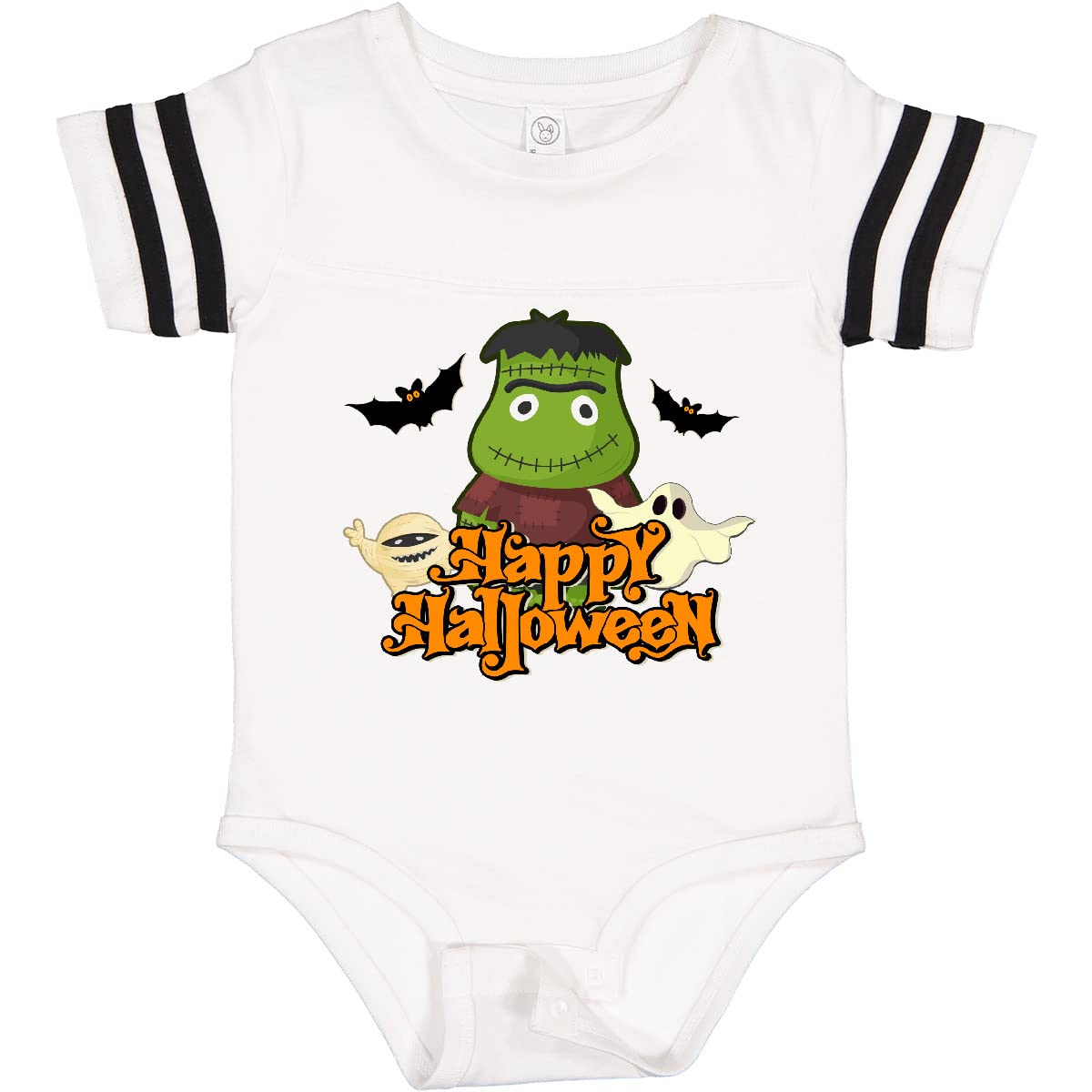 Inktastic Halloween Monster Baby Bodysuit - Cute & Soft Infant Onesie for Boys & Girls - Perfect for Halloween Costumes, Parties & Photo Shoots