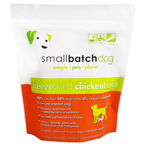 Premium Freeze-Dried Small Batch Dog Food - Chicken Sliders for Dogs | Healthy & Natural Treats for Training, Rewards & Snacking