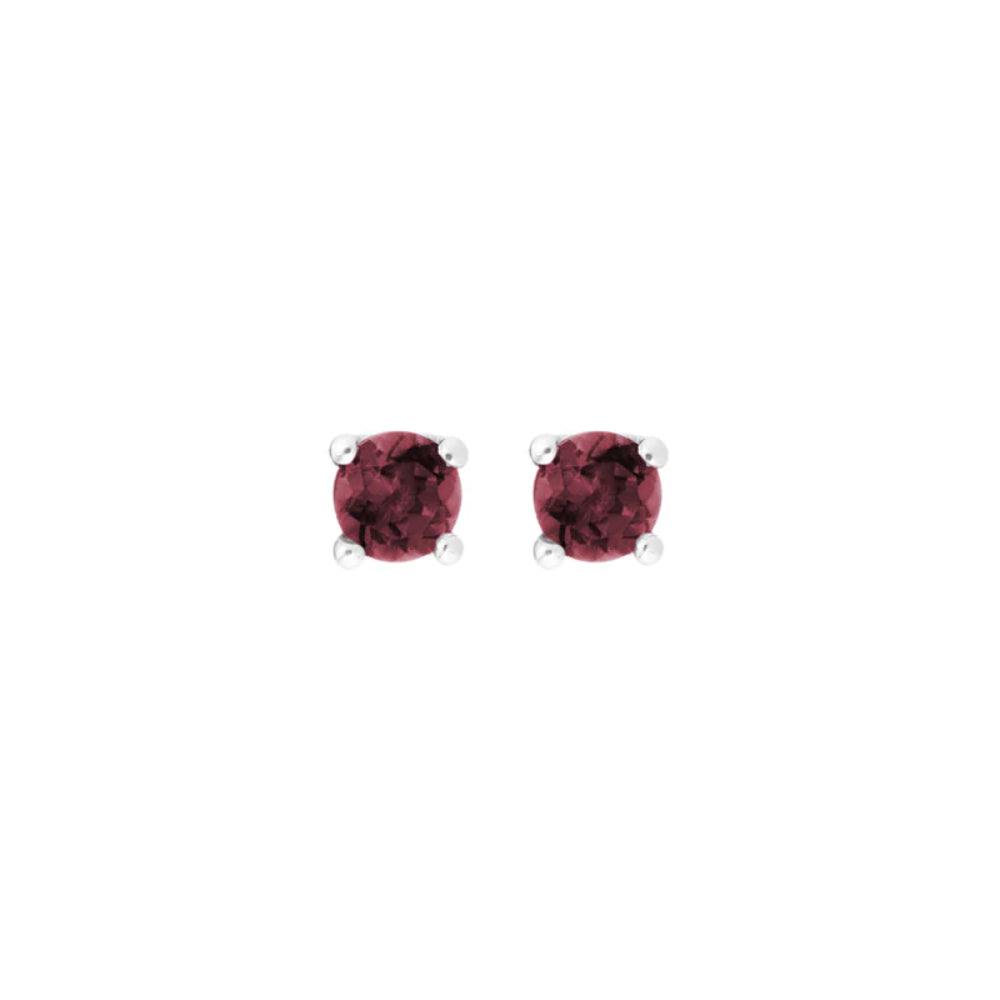 14K Gold Gemstone Stud Earrings for Women - Dainty & Elegant Jewelry Gift for Birthday, Anniversary, Valentine's Day - Perfect for Everyday Wear & Special Occasions