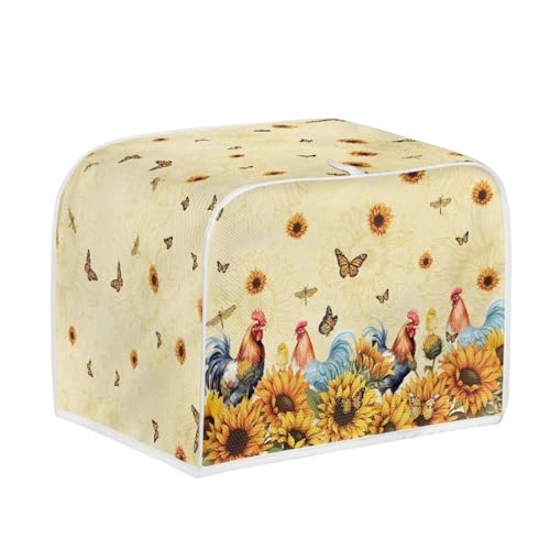 Chicken Butterfly Dragonfly Sunflower
