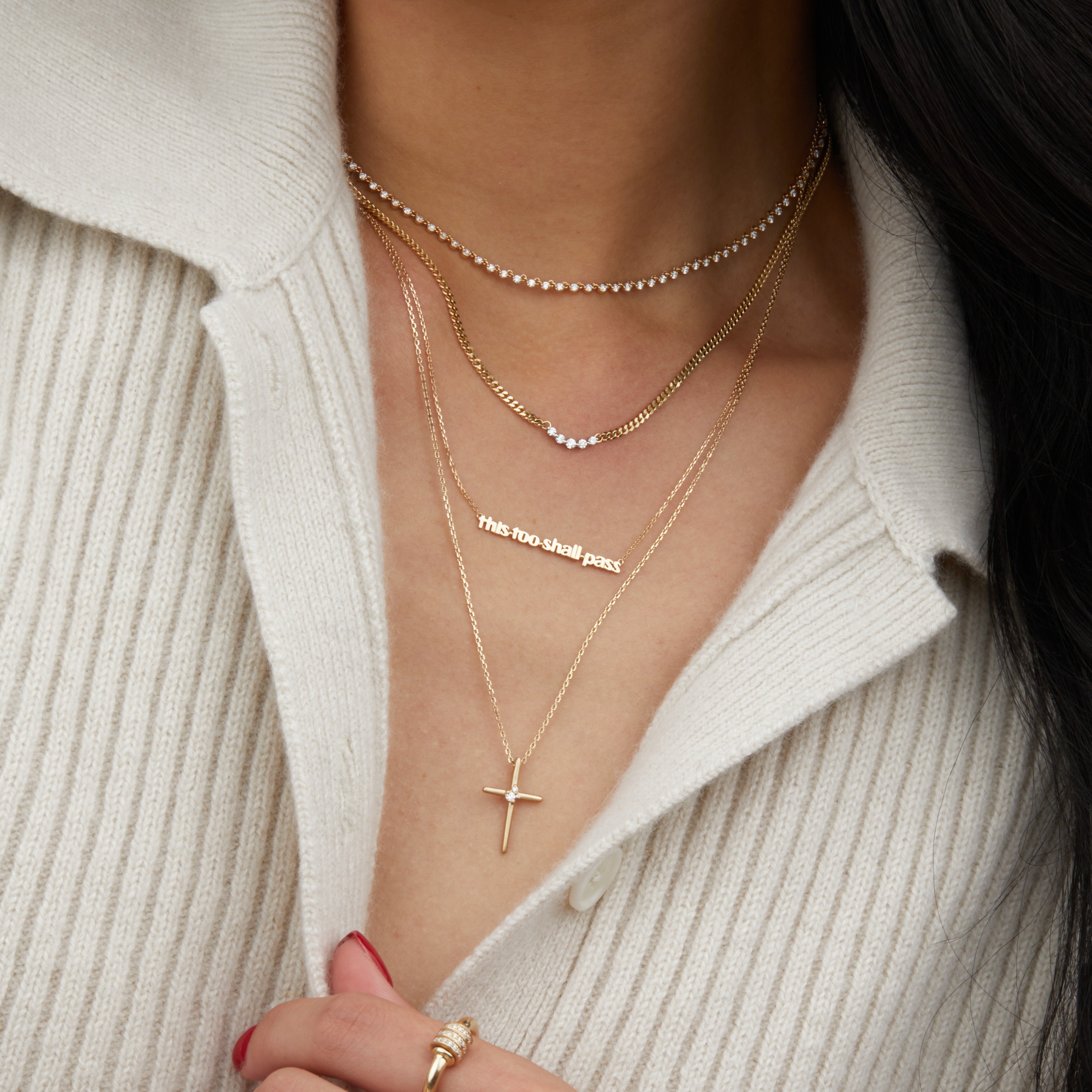 10k Gold Susie Q Necklace - Elegant & Dainty Jewelry for Women | Perfect for Everyday Wear, Date Nights & Special Occasions