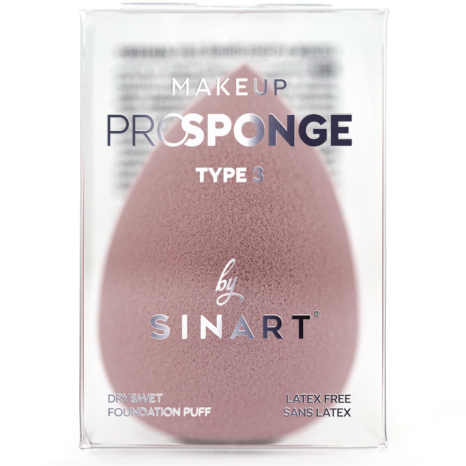 Premium Makeup Sponge - Vegan & Cruelty-Free Beauty Blender for Liquid, Cream & Powder Foundation - Latex-Free Pro Sponge for Flawless Makeup Application - Perfect for Daily Use, Professional Makeup Artists & Travel (Beige)