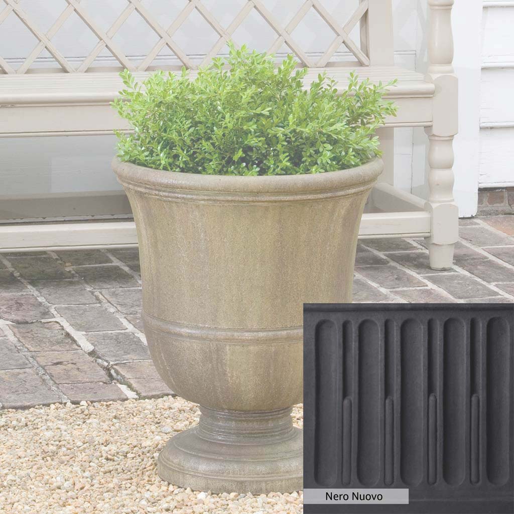 Campania International Williamsburg Orangery Urn - Classic Garden Planter for Outdoor Decor, Patio, and Landscaping