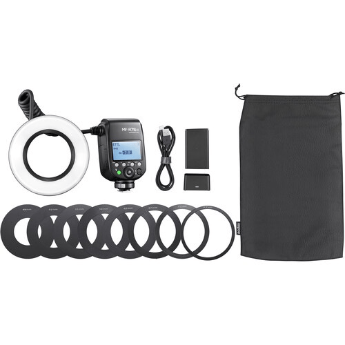 Godox MF R76N TTL Macro Ring Flash for Nikon DSLR Cameras - Perfect for Close-Up Photography, Jewelry & Product Shots