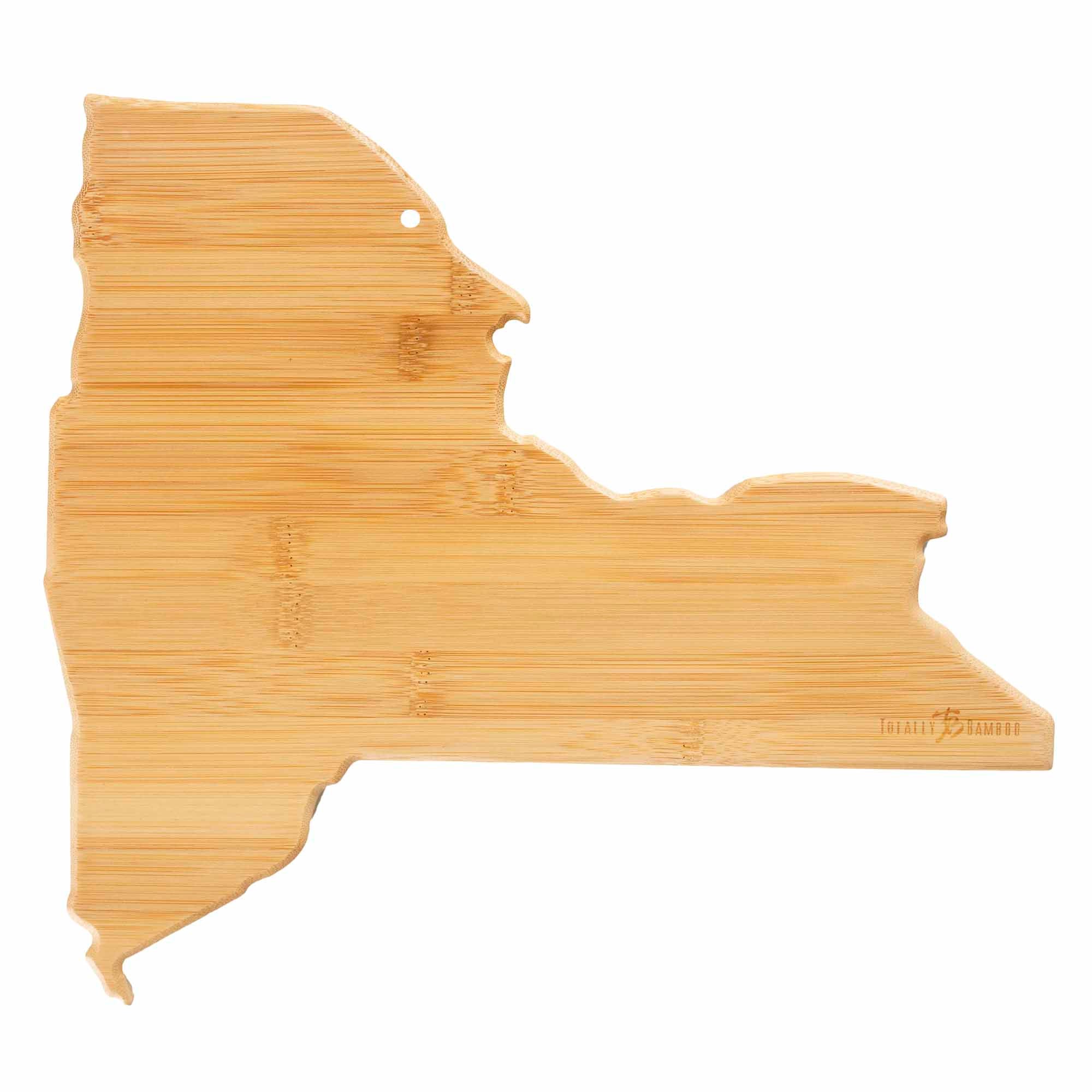 Premium New York Skyline Engraved Wooden Cutting Board - 13.25