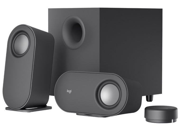 Logitech Z407 Bluetooth Speaker System with Subwoofer - Wireless Computer Speakers for PC, Laptop, TV - Home Theater Sound System for Gaming, Movies & Music Streaming