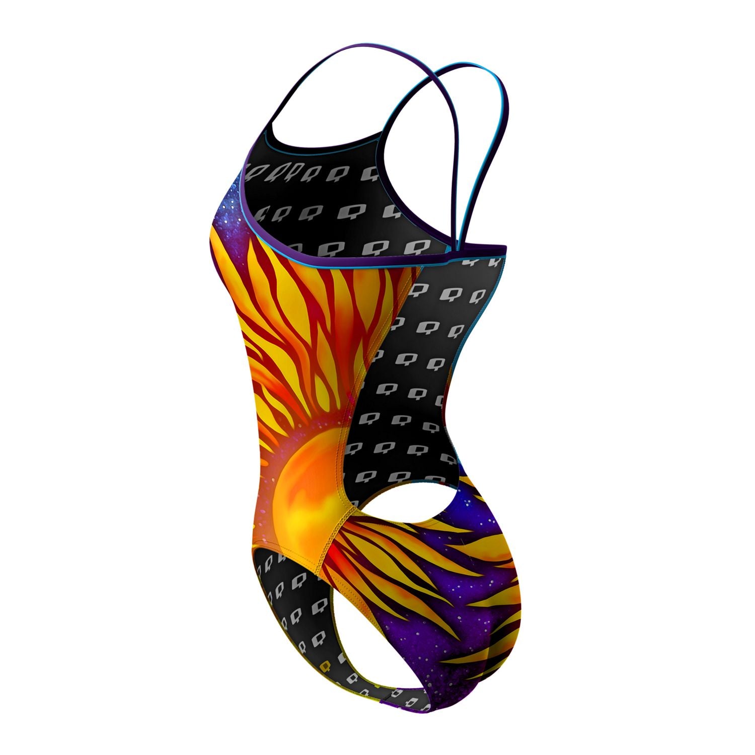 Moonflower Sunback Tank Top for Women - Breathable Yoga & Workout Tank - Summer Casual & Athletic Wear for Gym, Running, and Outdoor Activities