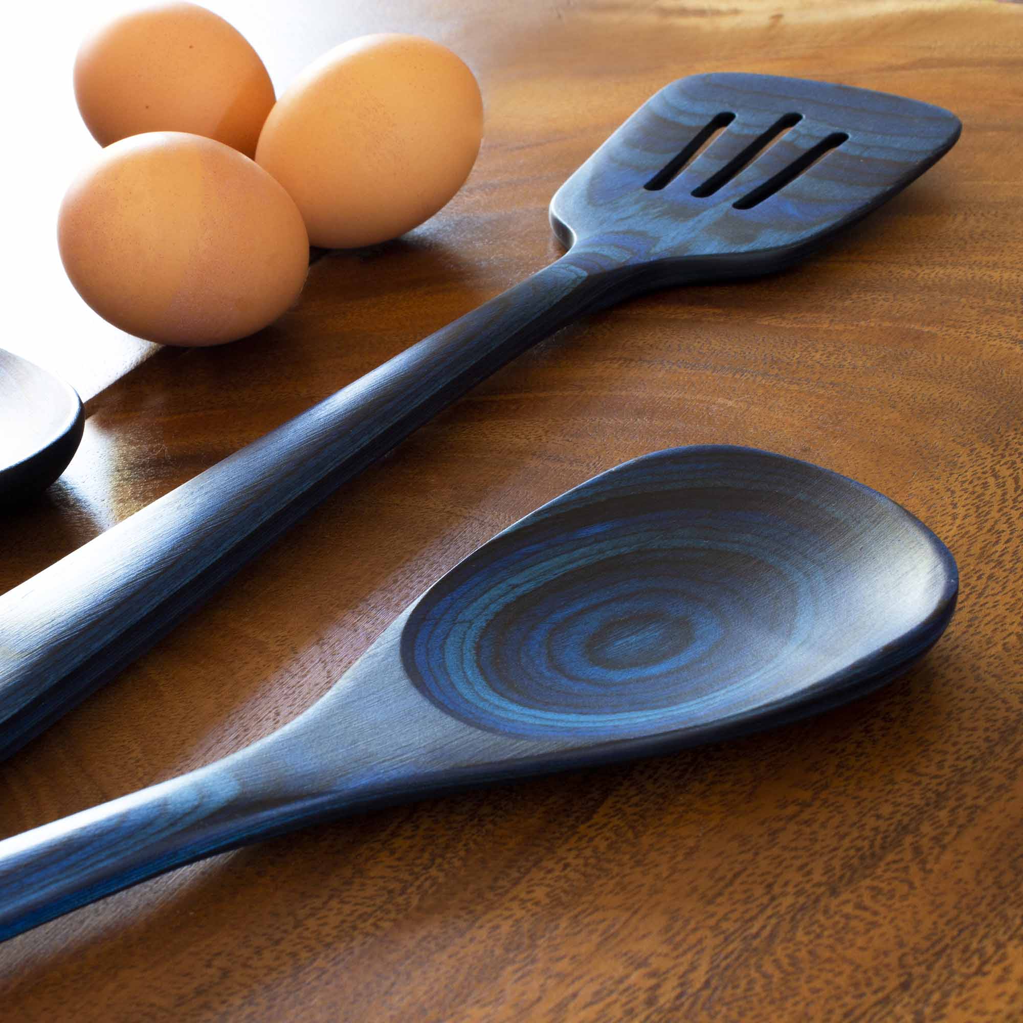 Baltique® Malta Collection Wooden Cooking Spoon - 12.5 Inch Premium Kitchen Utensil for Stirring, Mixing & Serving - Ideal for Soups, Sauces & Pasta Dishes