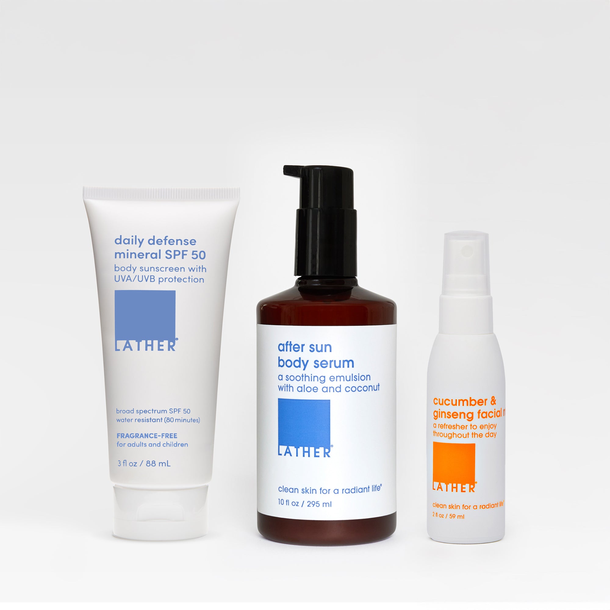 Sun & After Sun Care Essentials Set with Mesh Travel Bag - Perfect for Beach, Pool, and Vacation Skincare