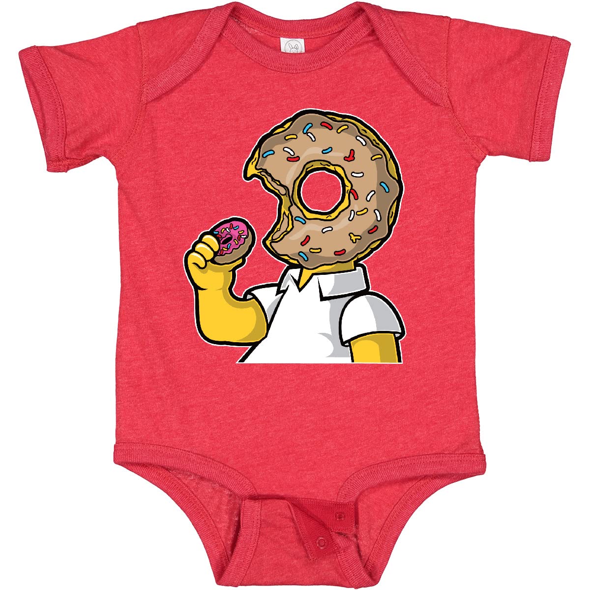 Inktastic I Like Donuts Baby Bodysuit - Cute & Soft Cotton Onesie for Infants & Toddlers - Perfect for Birthday Gifts, Photo Shoots & Everyday Wear