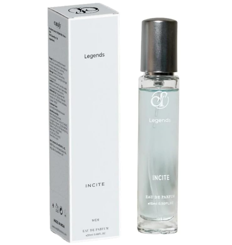 CANDY FLOSS Eau De Parfum Legends - Incite EDP (15ml) | Sweet Cotton Candy Scented Perfume for Women | Perfect for Date Night & Special Occasions