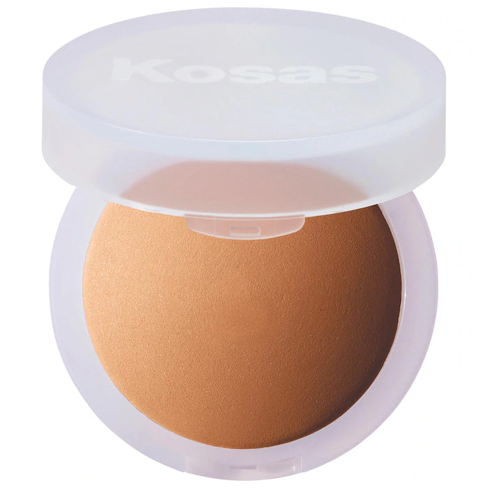 Kosas Cloud Set Baked Setting & Smoothing Powder - Talc-Free, Vegan Makeup Setting Powder for Flawless Finish | Perfect for Oily Skin & Long-Lasting Makeup All Day