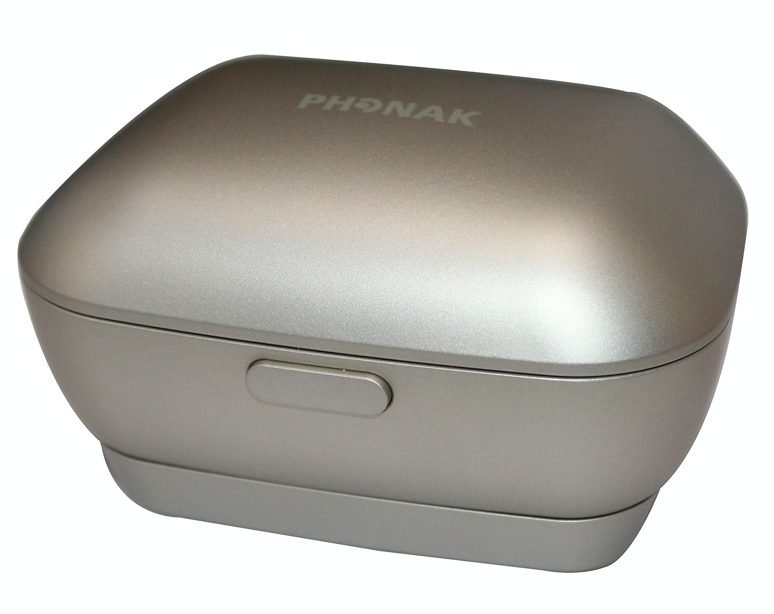 Rechargeable Hearing Aid Charger Case with Power Bank for Audeo Marvel - Portable Charging Solution for Travel & Daily Use