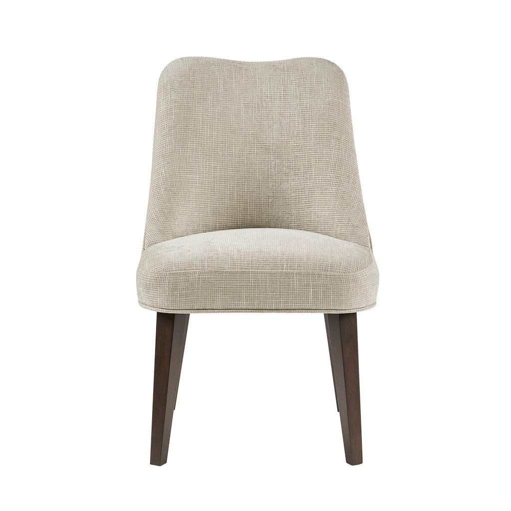 Modern Dining Chairs Set of 2 - Sturdy Wooden Kitchen Chairs with Padded Seat Cushions - Perfect for Dining Room, Kitchen, Breakfast Nook and Small Spaces