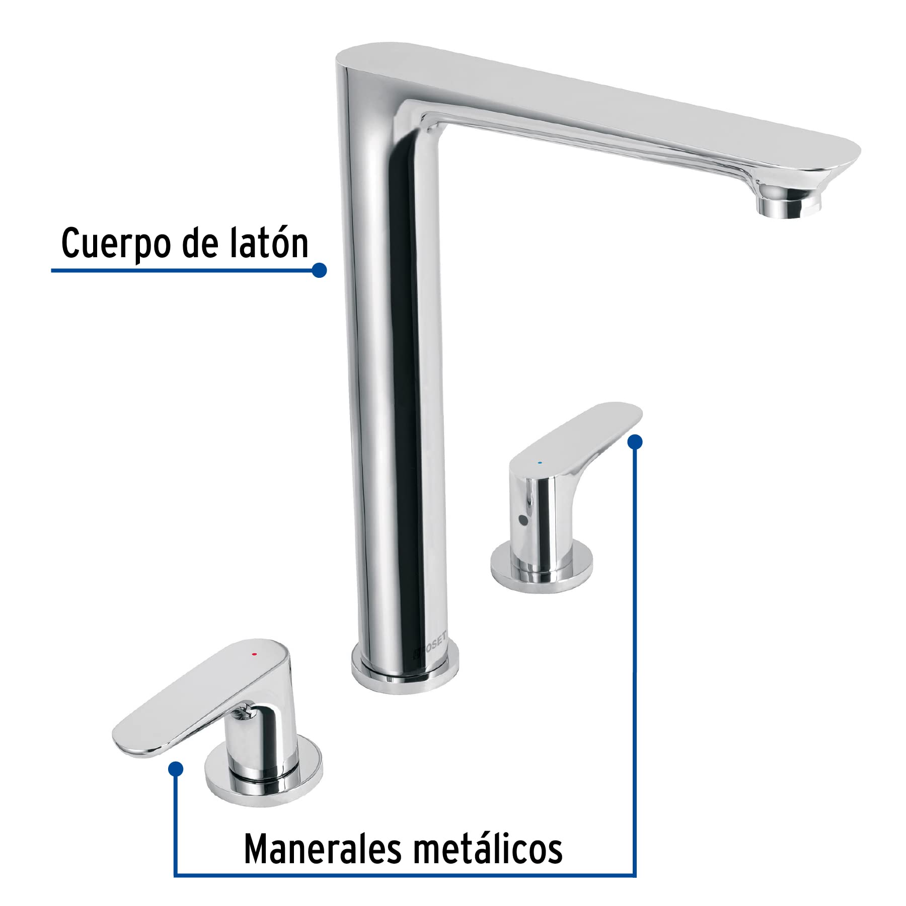 Premium Riviera High Collar Sink Mixer - Modern Kitchen Faucet with Pull-Down Sprayer for Easy Dishwashing & Food Prep