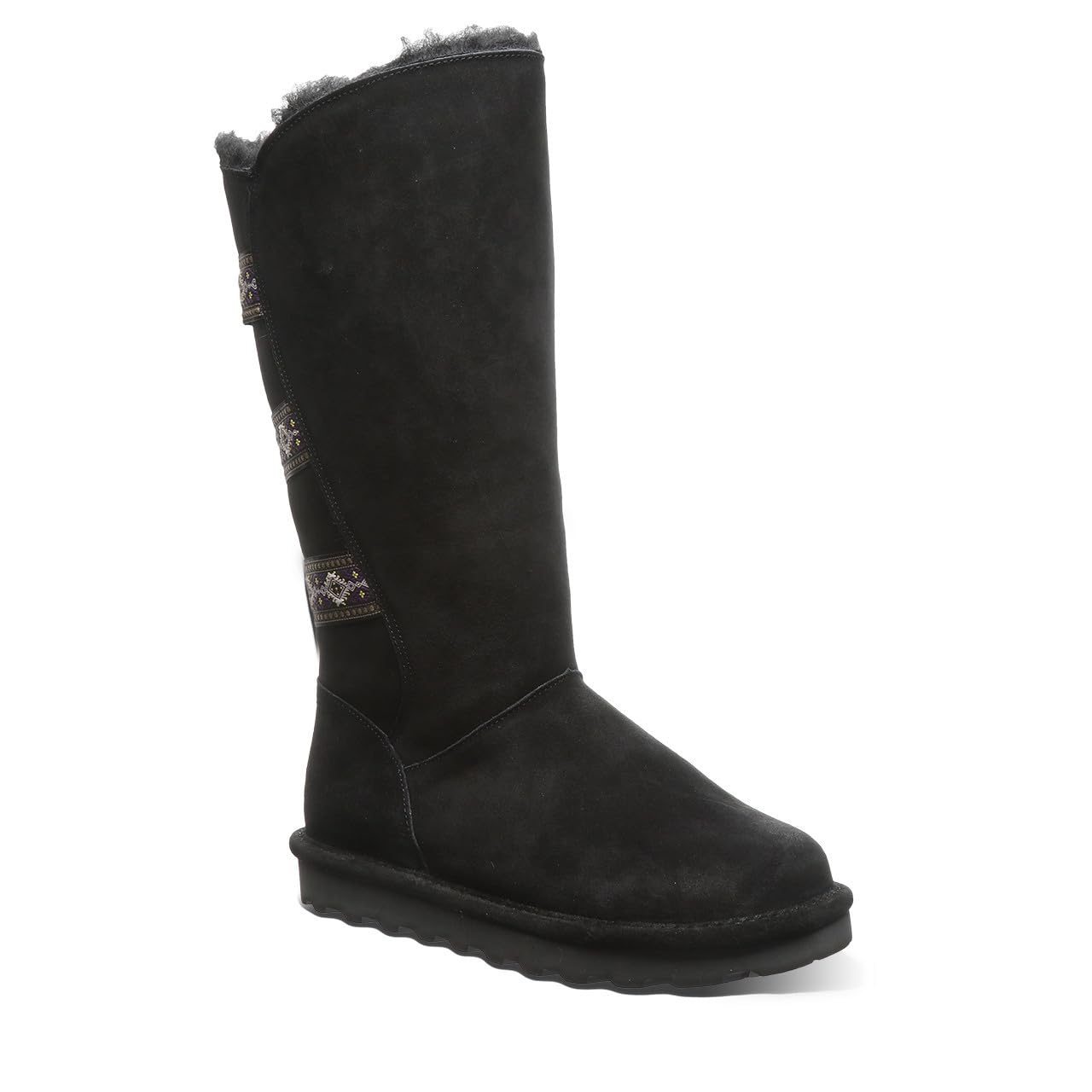 BEARPAW Women's Violet Suede Winter Boots - Comfortable & Warm Classic Ankle Boots for Women - Perfect for Snow, Hiking & Casual Outfits