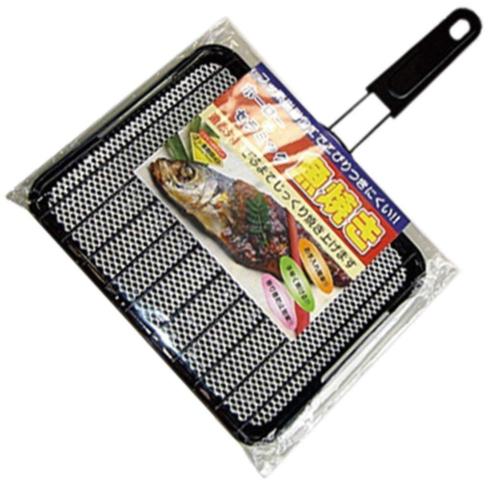 Premium Horo Ceramic Fish Grill - Durable & Non-Stick for Perfect Grilling | Ideal for BBQ, Camping, and Outdoor Cooking