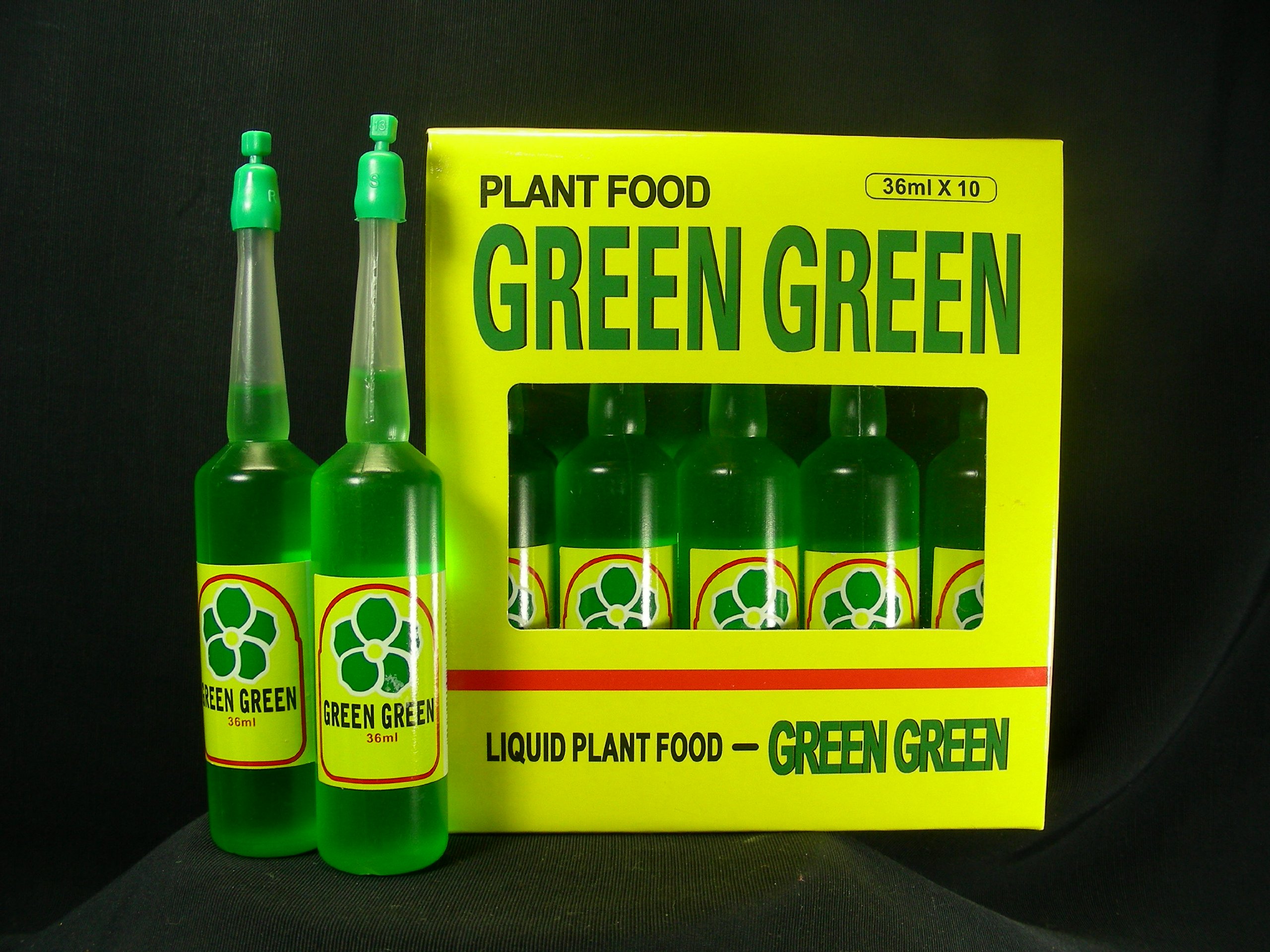 Jmbamboo Premium Lucky Bamboo Fertilizer - 300 Bottles of Organic Green Plant Food for Healthy Growth | Perfect for Home, Office & Indoor Plants