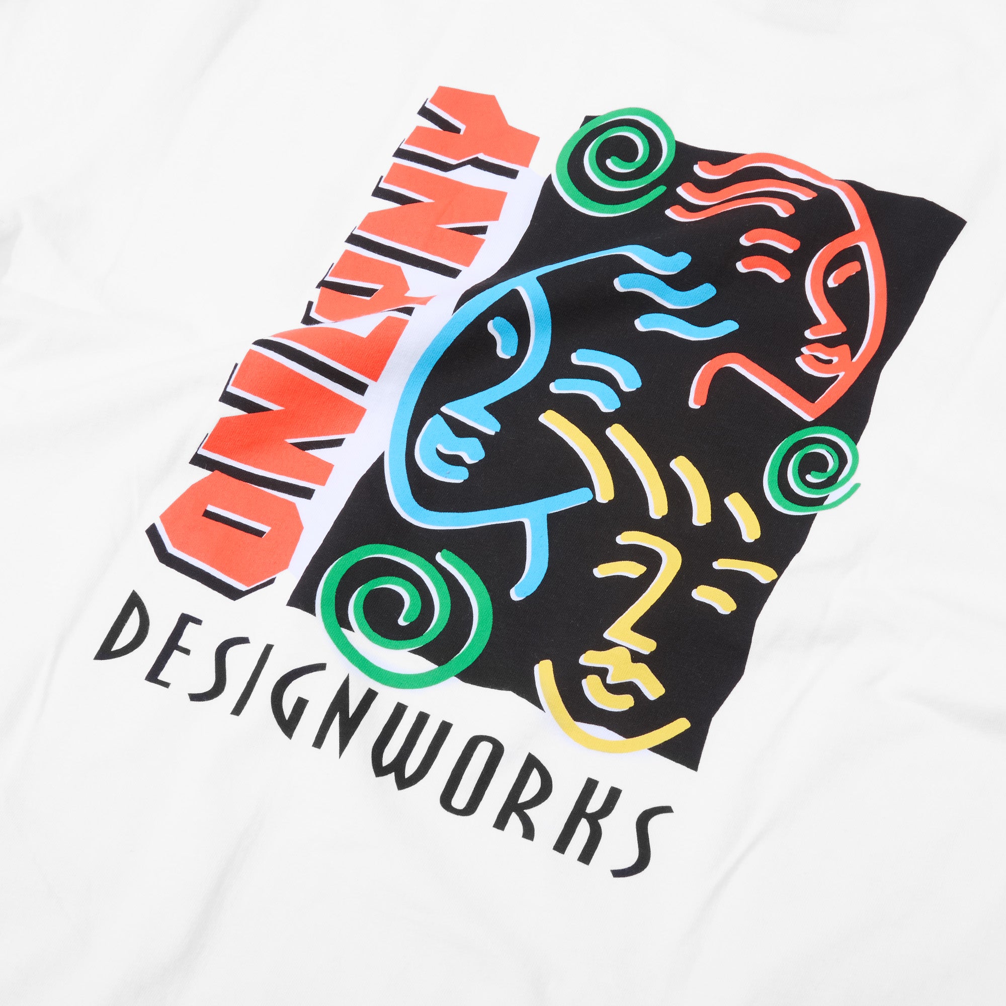 Only NY Design Works White T-Shirt - Comfortable Cotton Tee for Casual Wear, Street Style & Everyday Outfits