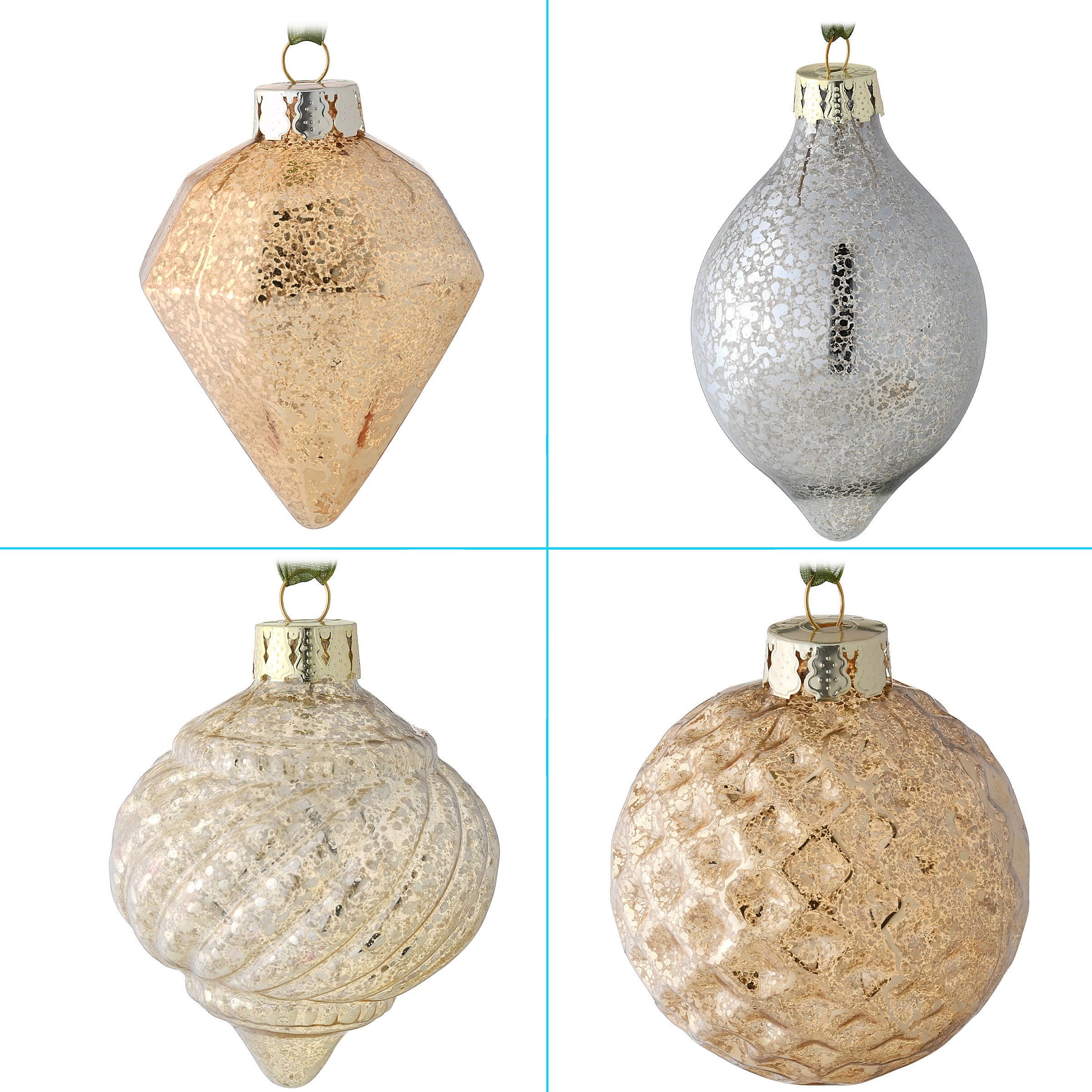 20 Piece Christmas Tree Ornament Set - Shatterproof Holiday Decorations for Xmas Tree (Red & Gold) | Yuletide Glam Collection | Perfect for Home, Office & Party Decor