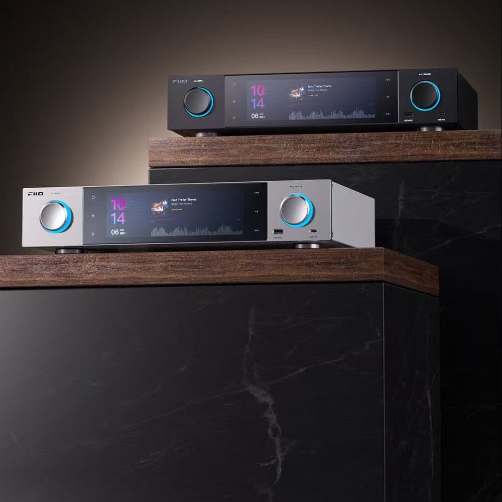 FiiO S15 AK4191+AK4499EX High-Resolution Desktop Audio Streamer | Professional DAC & Headphone Amplifier | Perfect for Home Studio, Audiophile Listening & Music Production