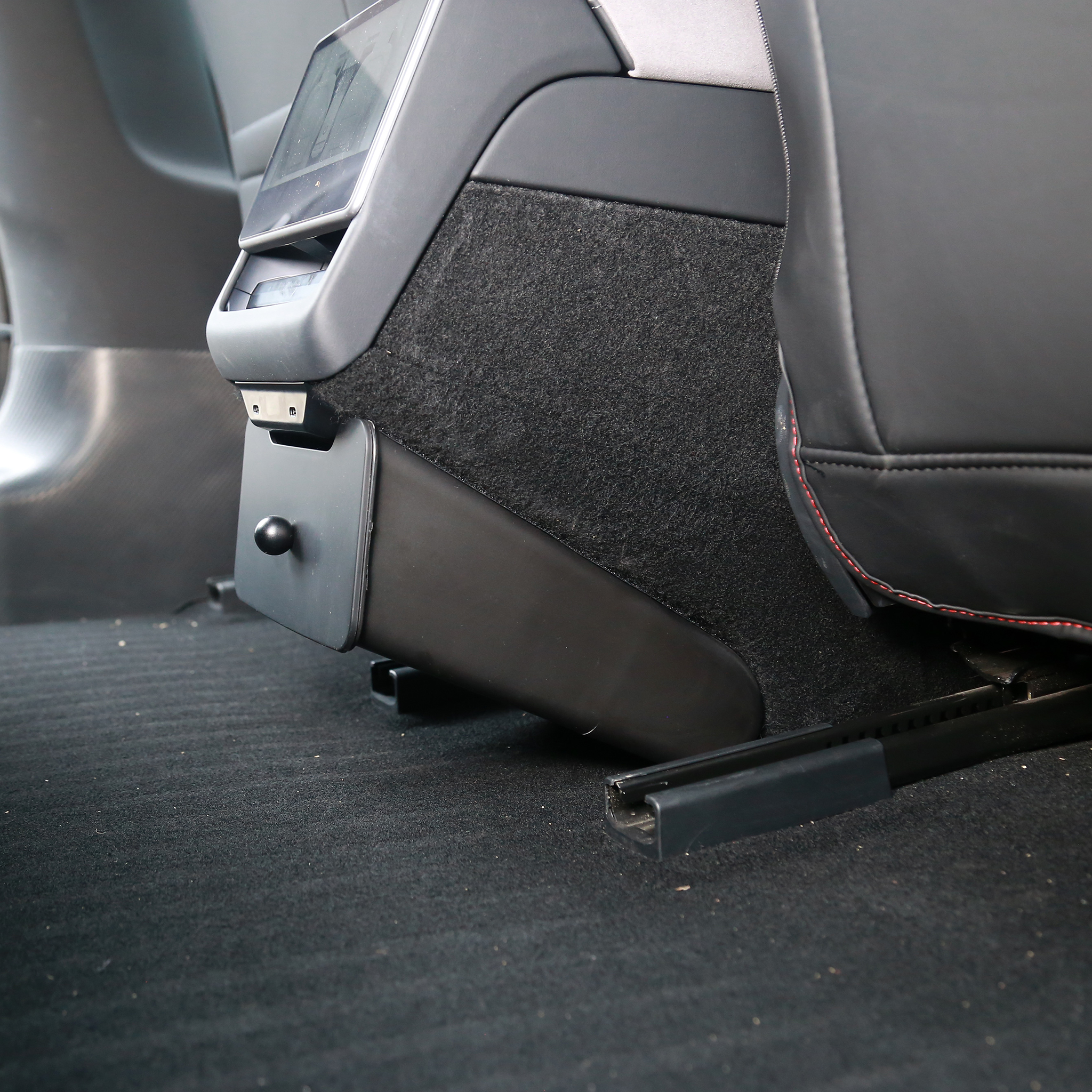 2024+ Tesla Model 3 Highland Rear Center Trash Can - Premium Car Garbage Bin for Tesla Accessories - Perfect for Road Trips & Daily Commuting