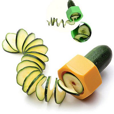 Premium Cucumber Peeler & Vegetable Slicer - Stainless Steel Kitchen Tool for Fruits & Vegetables - Perfect for Salads, Meal Prep & Healthy Cooking