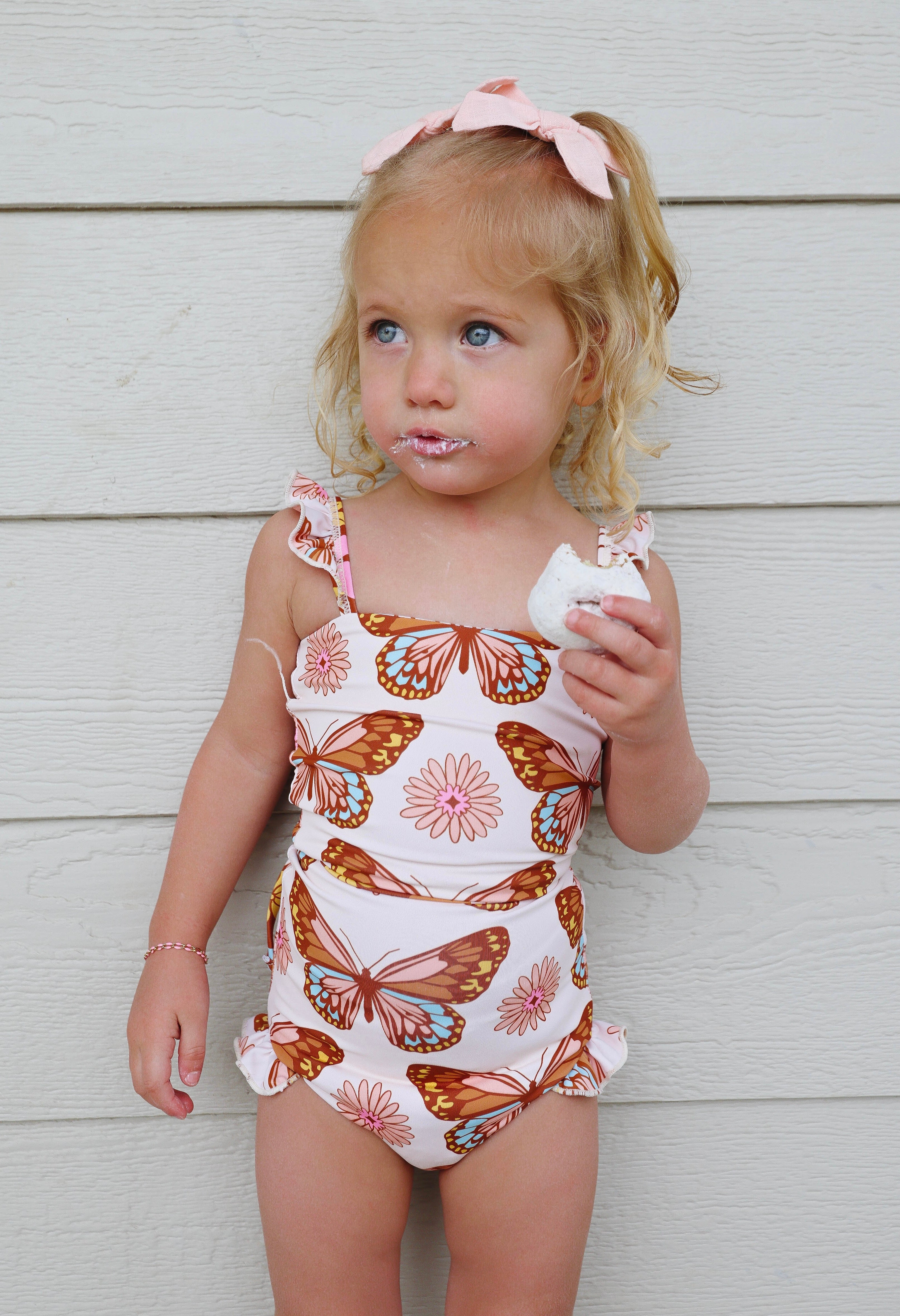 Baby Skylee Reversible Tankini Swimsuit for Girls - 2-in-1 Swimwear Set with Matching Bottoms - UPF 50+ Sun Protection - Perfect for Pool, Beach & Summer Vacation - $28