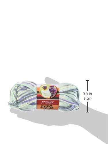 Premier Yarns 36-11 Ever Soft Multi Yarn - Misty Color | Ultra-Soft Acrylic Blend Knitting & Crochet Yarn for Scarves, Blankets & Baby Clothes | 100g Skein