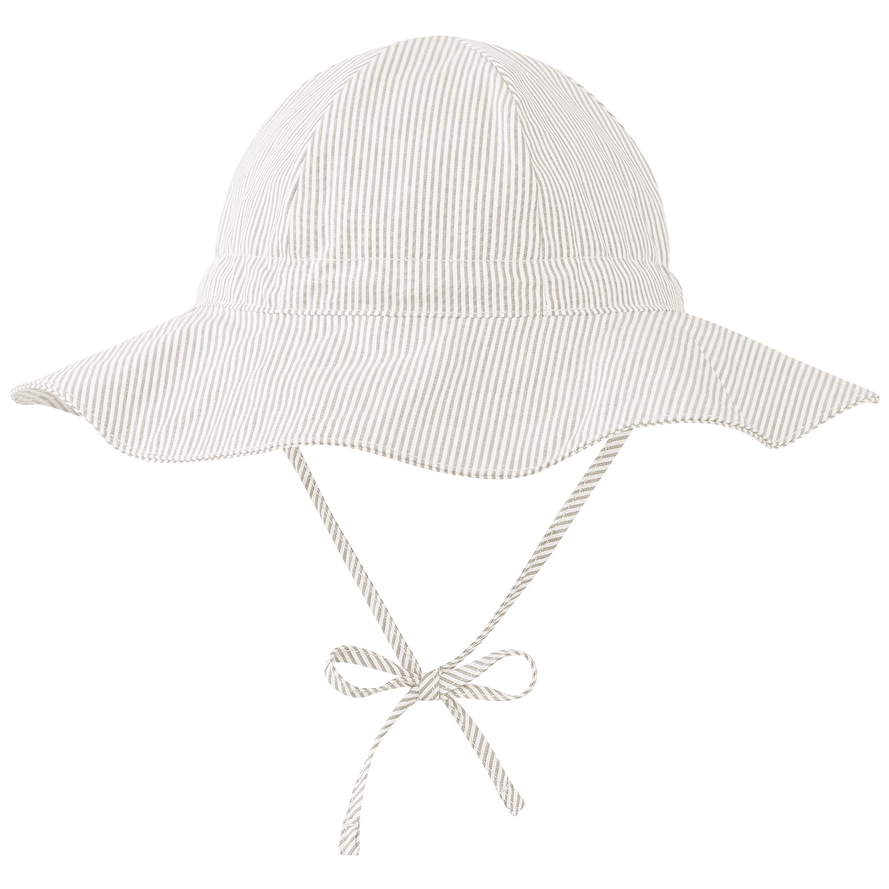 Zando UPF 50+ Baby Sun Hat - Toddler Bucket Hat with Wide Brim for Sun Protection - Boys & Girls Infant Beach Hat 0-4T - Perfect for Outdoor Play, Pool Days & Summer Adventures