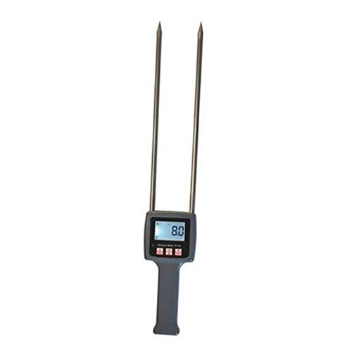 TK100H Portable Hay Moisture Meter - Digital Grain & Forage Tester for Straw, Bran, Grass, Fiber - Ideal for Farming, Agriculture & Feed Quality Control