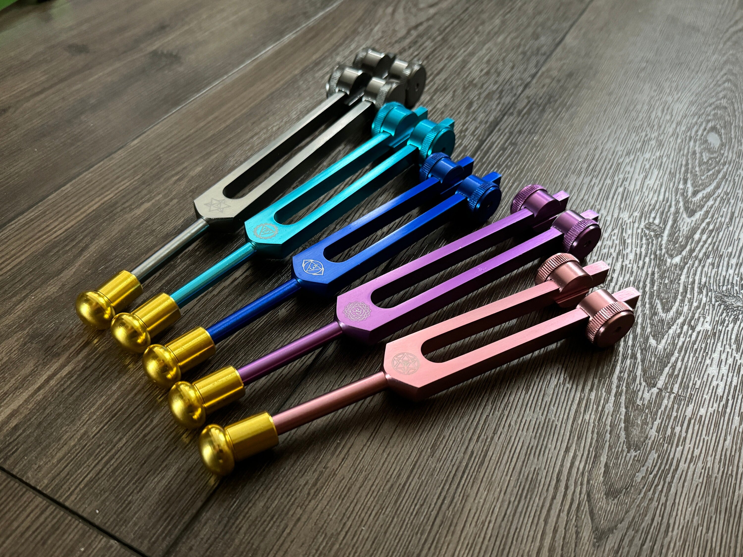 10-Piece Attenuator Bead Attachment Set for Tuning Forks - Enhance Massage, Acupressure & Sound Therapy - Perfect for Relaxation, Meditation and Holistic Healing Sessions