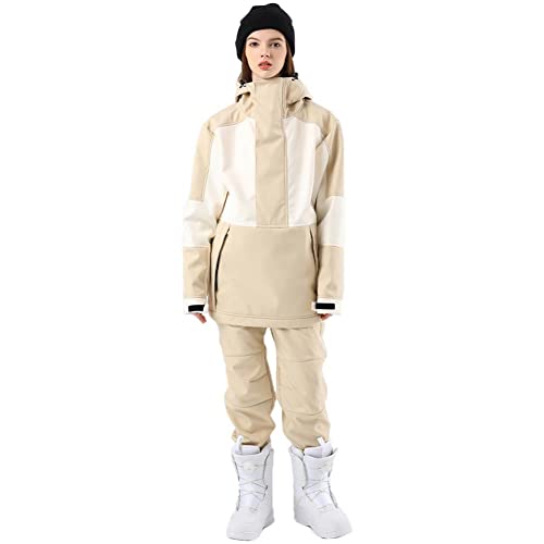 Khaki+white