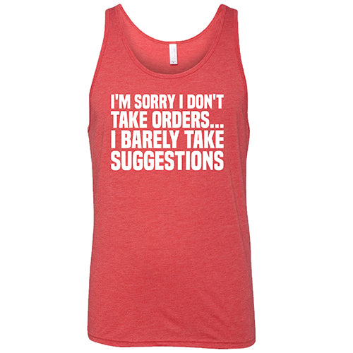Funny Unisex 'I'm Sorry I Don't Take Orders' Sarcastic T-Shirt - Perfect for Office Humor & Casual Wear