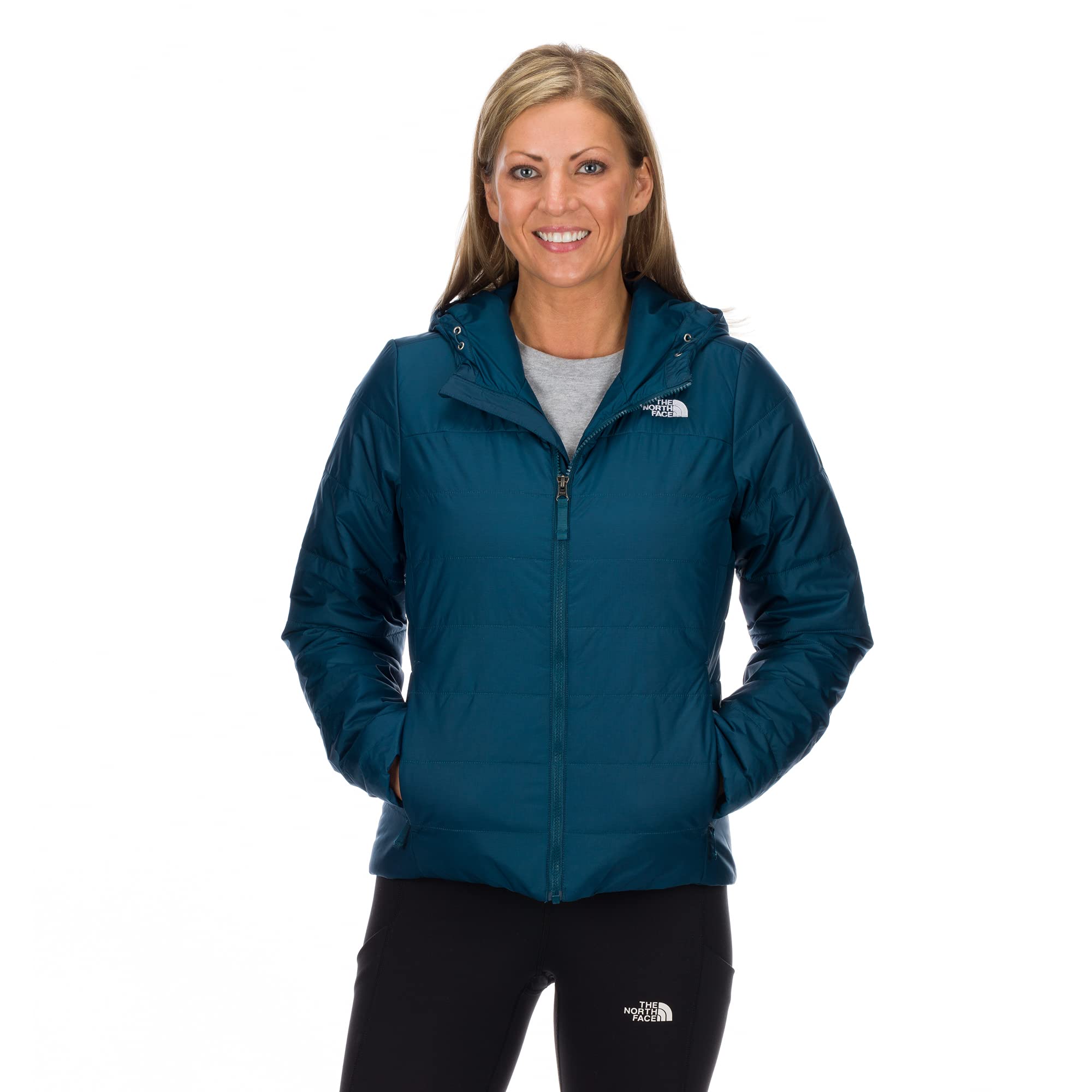 The North Face Women's Flare Insulated Hoodie - Waterproof Winter Jacket with Fleece Lining for Hiking, Skiing & Outdoor Activities