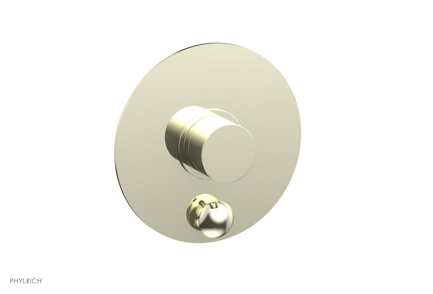 BASIC II Pressure Balance Shower Plate with Diverter and Handle Trim Set 4 197 - Perfect for Bathroom Renovation & Modern Home Upgrade