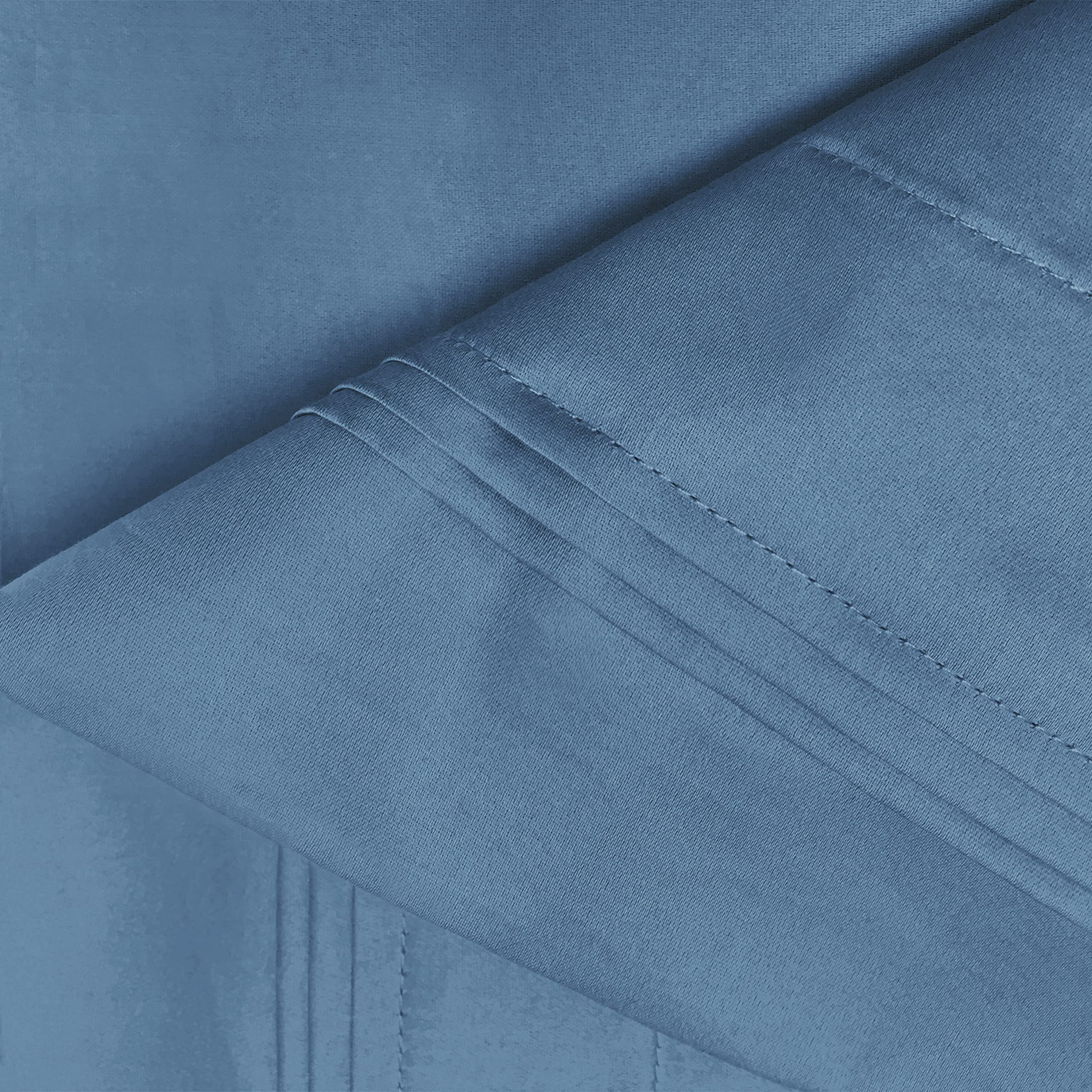 Luxury 650 Thread Count 100% Egyptian Cotton Sheet Set - Cooling Sateen Weave Bed Sheets for Hot Sleepers - Hotel Style 18
