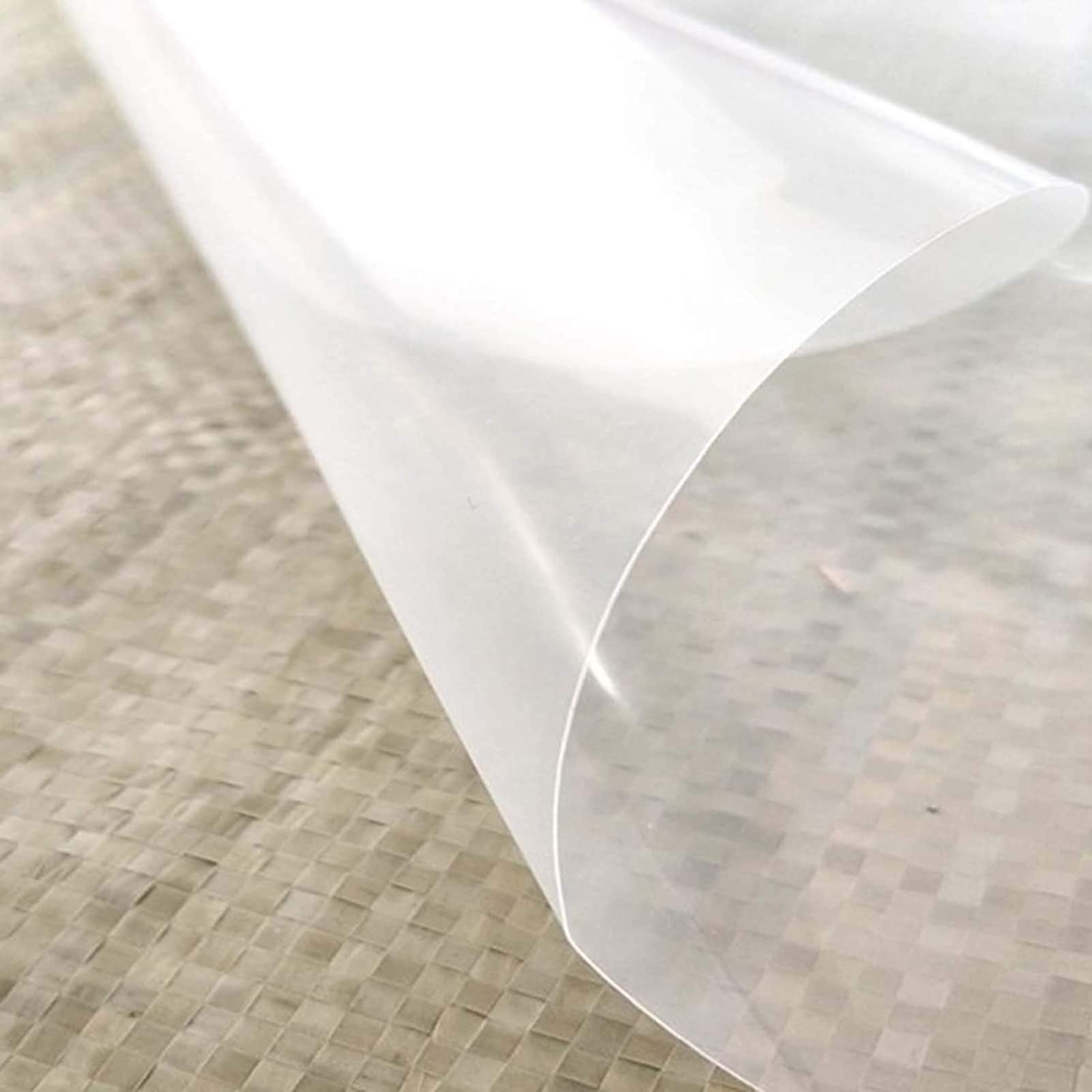 20x23ft Clear Heavy Duty Waterproof Tarpaulin - Transparent Poly Tarp with Reinforced Grommets for Greenhouse, Garden Cover, Patio Protection, Plant Shelter & Pet Hutch Roof - UV Resistant Outdoor Use