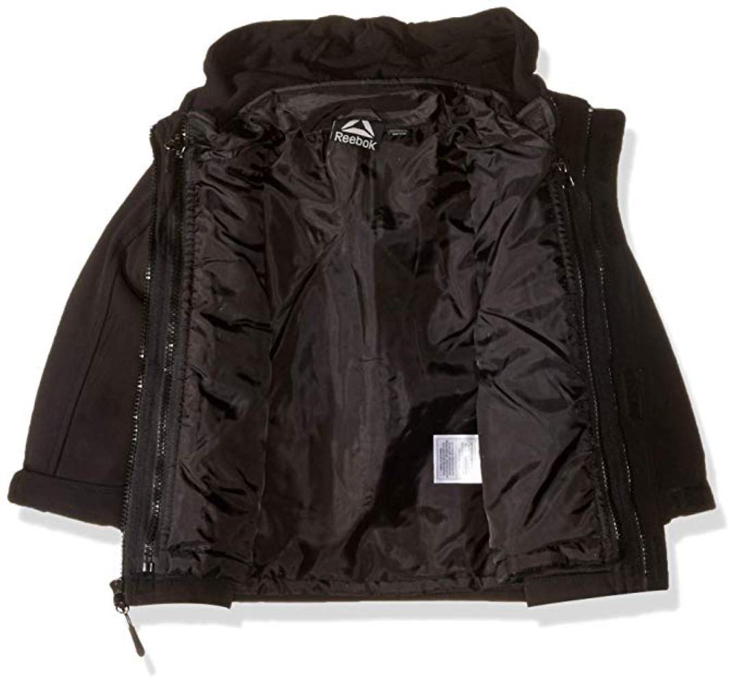 Reebok Boys' Active Super Soft Shell Jacket - Lightweight Waterproof Windbreaker for Outdoor Sports & Play - Perfect for Running, Hiking, and School Activities
