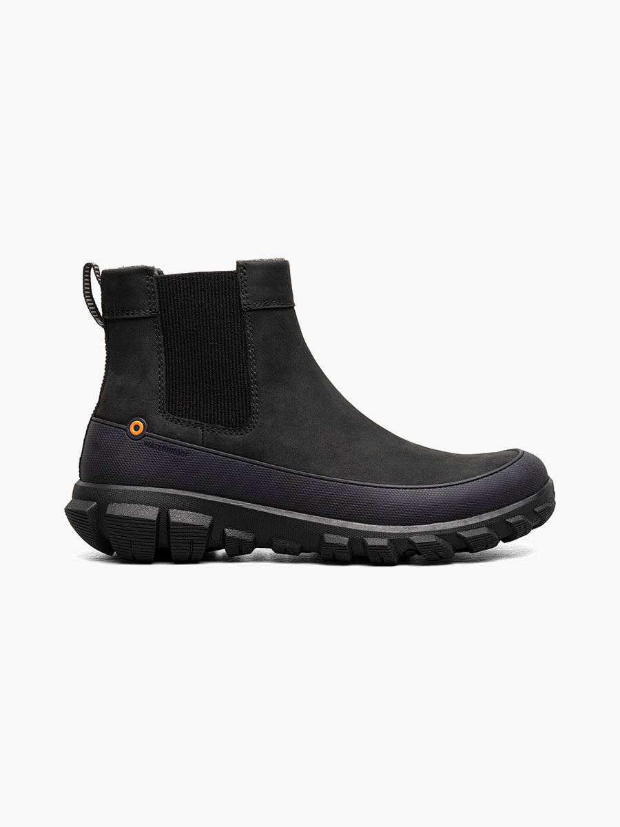 Bogs Cedar Chelsea Women's Waterproof Winter Boots - Warm Slip-Resistant Snow Boots for Hiking, Walking & Outdoor Activities