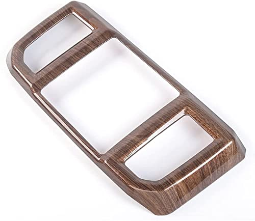 Back Armrest Air Vent Outlet Pane Wood Grain