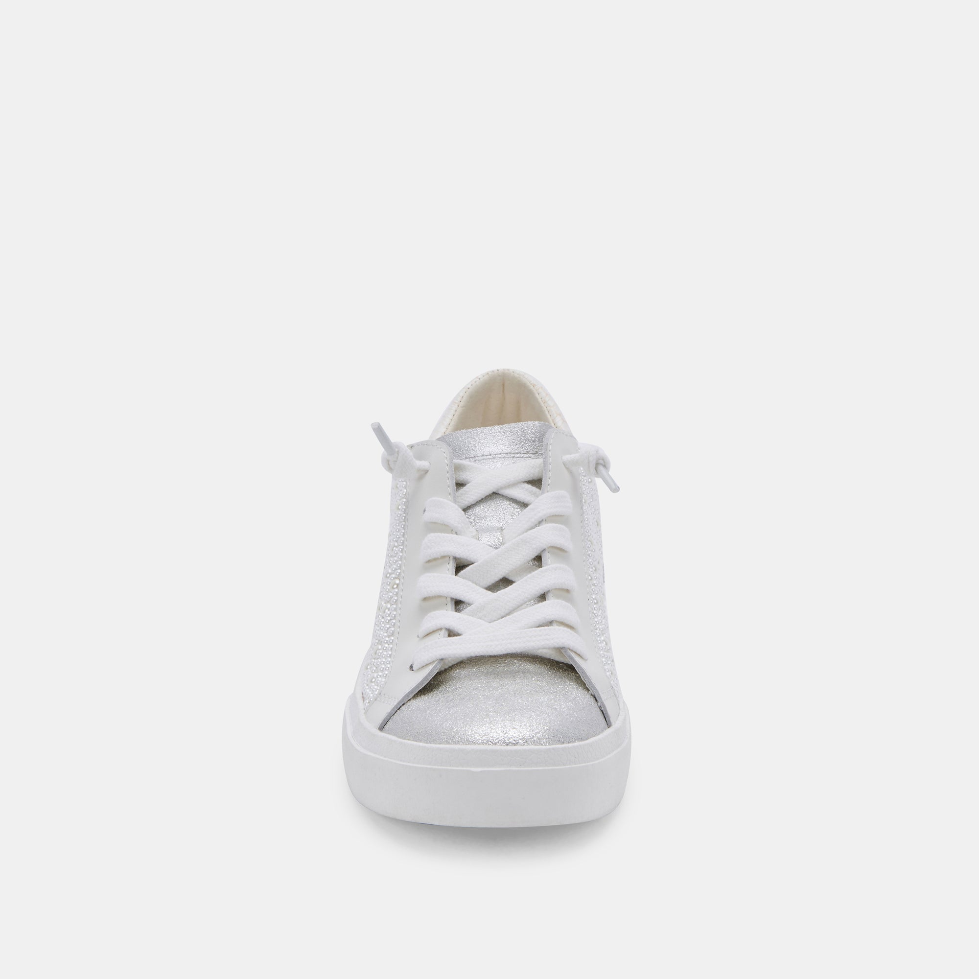 ZINA PEARL WIDE SNEAKERS VANILLA PEARLS - Comfortable Wide Fit Women's Sneakers with Pearl Accents for Casual Wear, Walking & Fashion Outfits