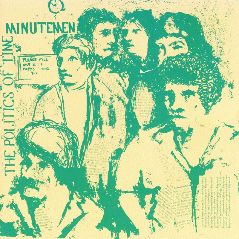 Minutemen - The Politics of Time Vinyl LP Record | Punk Rock Music Album | Perfect for Collectors & Music Enthusiasts | Great for Home Listening & Gifts